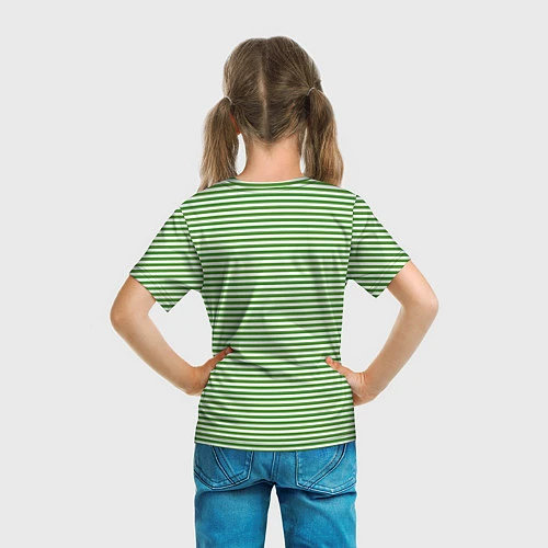Детская футболка Тельняшка ПВ РФ / 3D-принт – фото 6