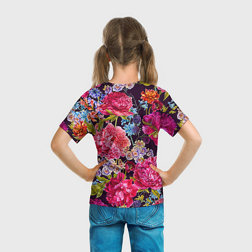 Детская футболка Лучшая в мире девушка / 3D-принт – фото 6