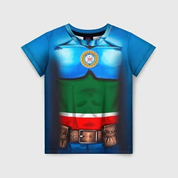 Детская футболка Капитан Чечня