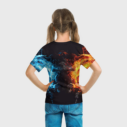 Детская футболка Dark Souls: Lion Shield / 3D-принт – фото 6