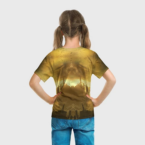 Детская футболка Dark Souls: Braveheart / 3D-принт – фото 6
