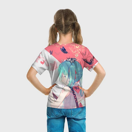 Детская футболка Hatsune Miku / 3D-принт – фото 6