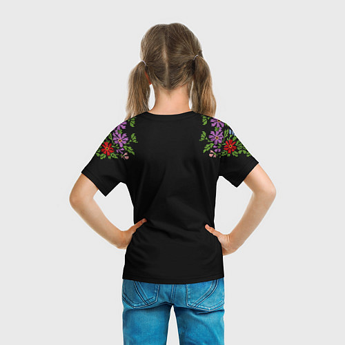 Детская футболка Вышивка 20 / 3D-принт – фото 6