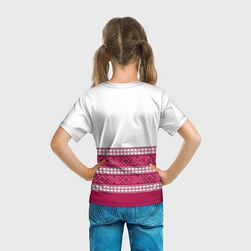 Детская футболка Вышивка 37 / 3D-принт – фото 6