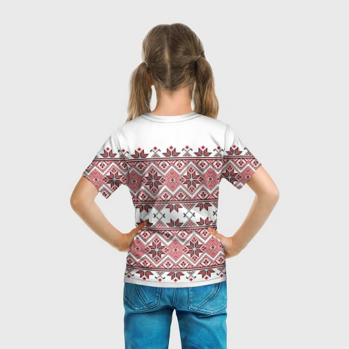 Детская футболка Вышивка 42 / 3D-принт – фото 6
