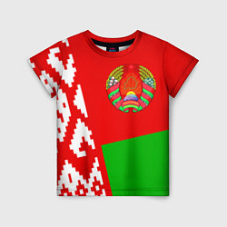 Футболка детская Патриот Беларуси, цвет: 3D-принт
