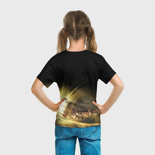 Детская футболка Стивен Кинг думает / 3D-принт – фото 6