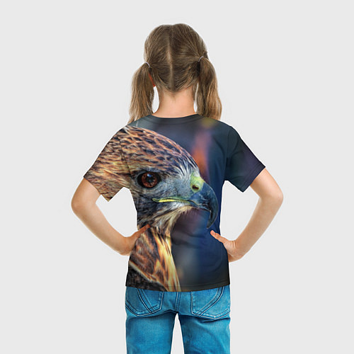 Детская футболка Беркут / 3D-принт – фото 6