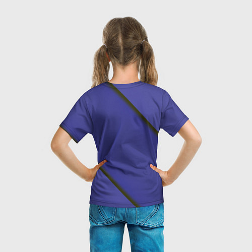 Детская футболка Линии / 3D-принт – фото 6