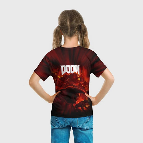 Детская футболка DOOM: 2016 / 3D-принт – фото 6