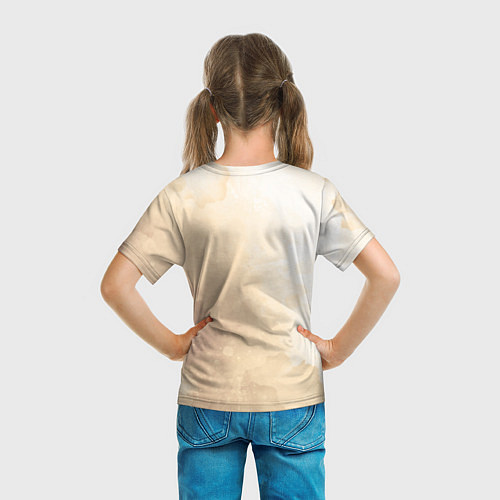 Детская футболка Cara Delevingne / 3D-принт – фото 6