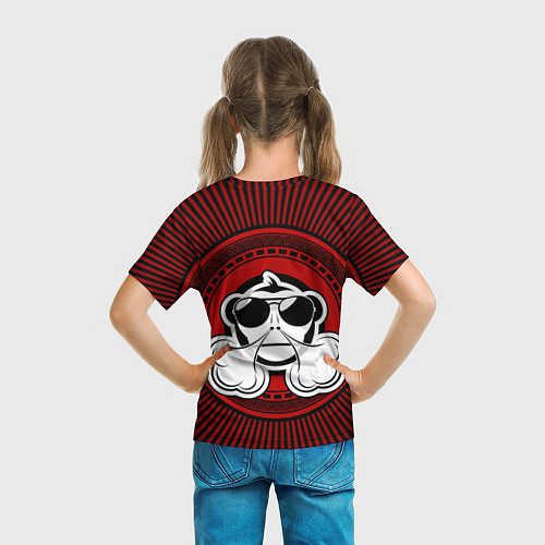 Детская футболка Vape Monkey / 3D-принт – фото 6