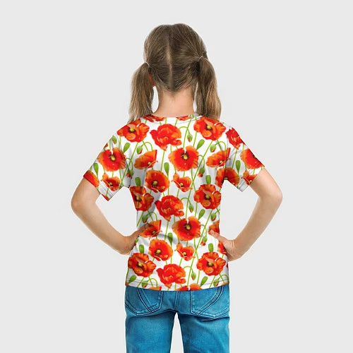 Детская футболка Маки / 3D-принт – фото 6