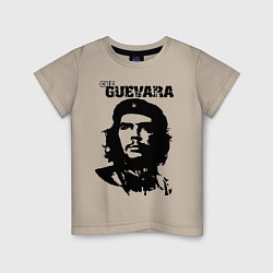 Футболка хлопковая детская Che Guevara, цвет: миндальный