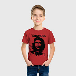 Футболка хлопковая детская Che Guevara цвета красный — фото 2