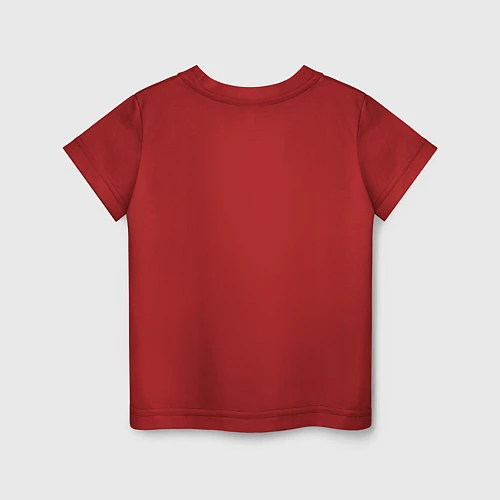 Детская футболка Volume - крутилка / Красный – фото 2