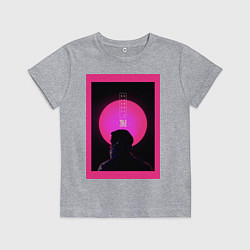 Футболка хлопковая детская Blade Runner 2049, цвет: меланж
