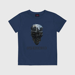 Футболка хлопковая детская Dishonored, цвет: тёмно-синий