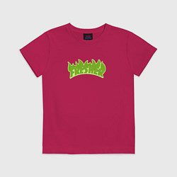 Футболка хлопковая детская Fresher, цвет: маджента