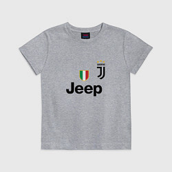 Футболка хлопковая детская Ronaldo: Juve Sport, цвет: меланж