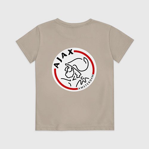 Детская футболка Ajax FC / Миндальный – фото 2