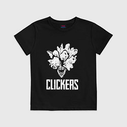 Футболка хлопковая детская CLICKERS, цвет: черный