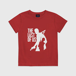 Футболка хлопковая детская THE LAST OF US, цвет: красный