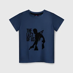 Футболка хлопковая детская THE LAST OF US, цвет: тёмно-синий