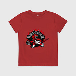 Футболка хлопковая детская Toronto, цвет: красный