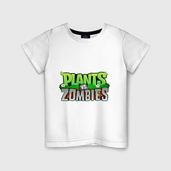 Детская футболка Plants vs zombies