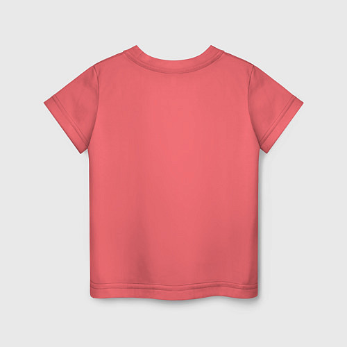 Детская футболка Её величество / Коралловый – фото 2