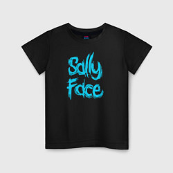 Футболка хлопковая детская SALLY FACE, цвет: черный