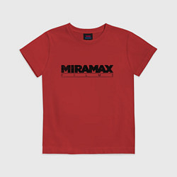 Футболка хлопковая детская Miramax Film, цвет: красный