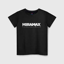 Футболка хлопковая детская Miramax Film, цвет: черный