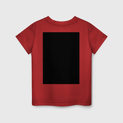 Детская футболка Billie Eilish / Красный – фото 2