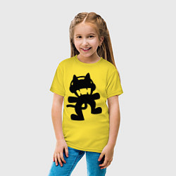 Футболка хлопковая детская MONSTERCAT, цвет: желтый — фото 2