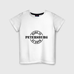 Детская футболка Made in Petersburg