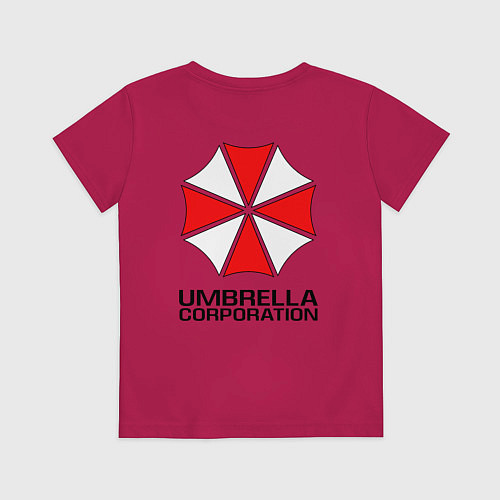 Детская футболка UMBRELLA CORP / Маджента – фото 2
