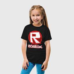 Футболка хлопковая детская ROBLOX, цвет: черный — фото 2