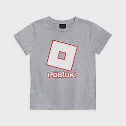Футболка хлопковая детская ROBLOX, цвет: меланж