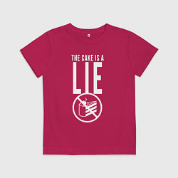 Футболка хлопковая детская PORTAL, цвет: маджента