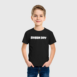 Футболка хлопковая детская GreenDay, цвет: черный — фото 2
