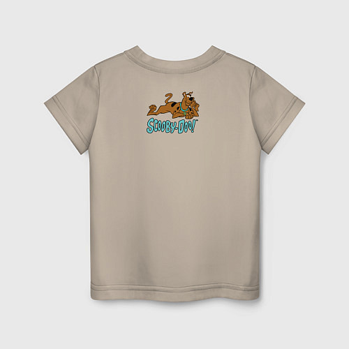 Детская футболка Scooby-Doo / Миндальный – фото 2