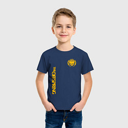 Футболка хлопковая детская THE OFFSPRING, цвет: тёмно-синий — фото 2