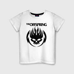 Футболка хлопковая детская THE OFFSPRING, цвет: белый