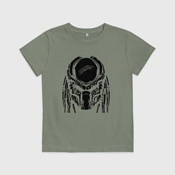 Футболка хлопковая детская PREDATOR, цвет: авокадо