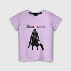 Футболка хлопковая детская Bloodborne, цвет: лаванда