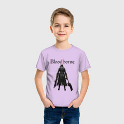 Футболка хлопковая детская Bloodborne, цвет: лаванда — фото 2