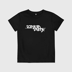 Футболка хлопковая детская LINKIN PARK, цвет: черный