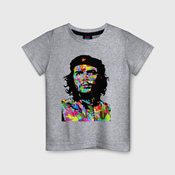 Футболка хлопковая детская Che, цвет: меланж